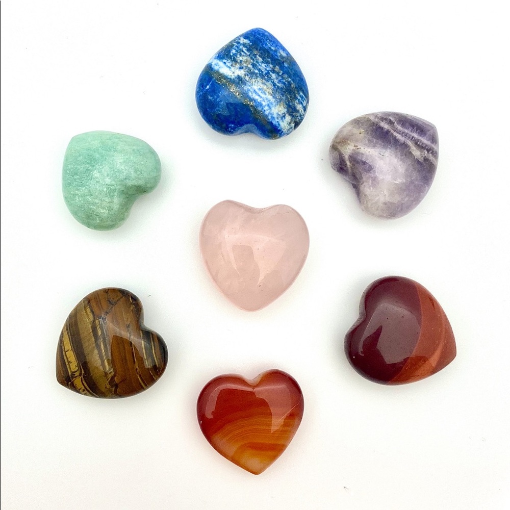 Chakra Heart Stone Set